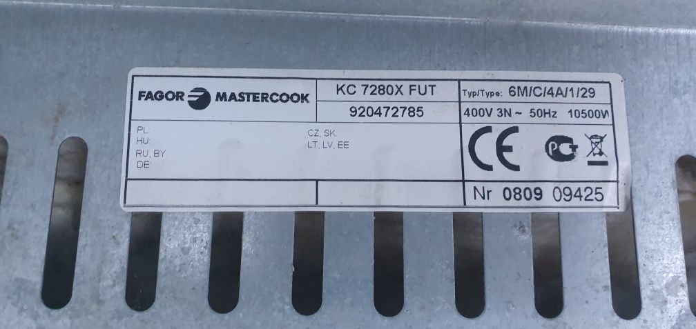 Індукційна плита Fagor Mastercook KC 7280 FUT