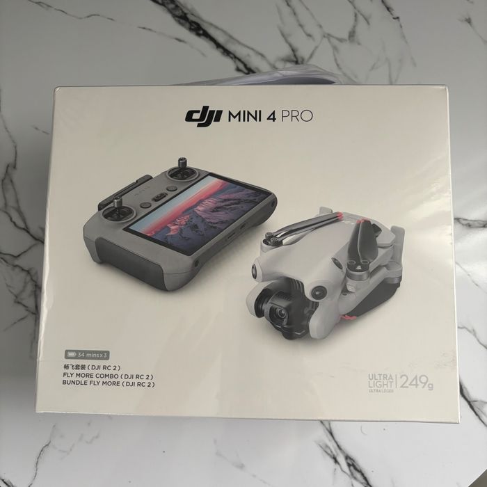 DJI Mini 4 Pro – NOWY, fabrycznie zapakowany