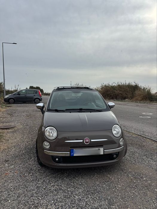 Fiat 500 com teto panorâmico