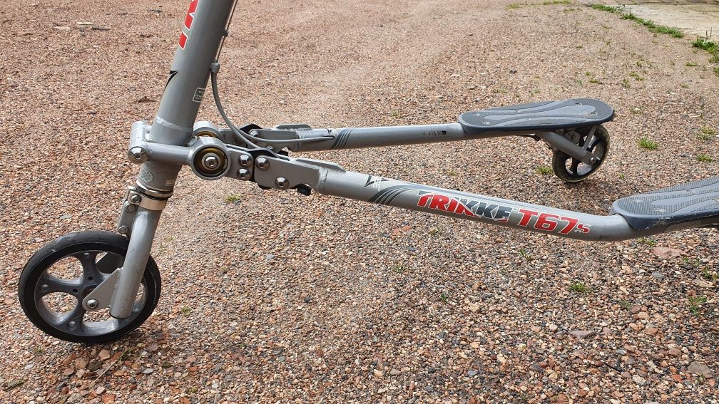 Trikke T67s trajk trajka trójkołowiec hulajnoga trójkołowa