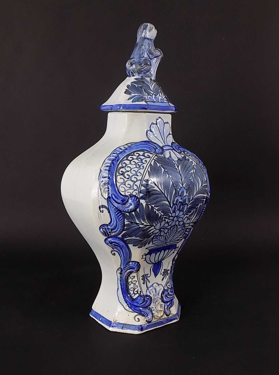 Wazon balasowy Delft XIX wiek