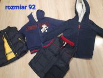 Bluza kamizelka chłopiec 92