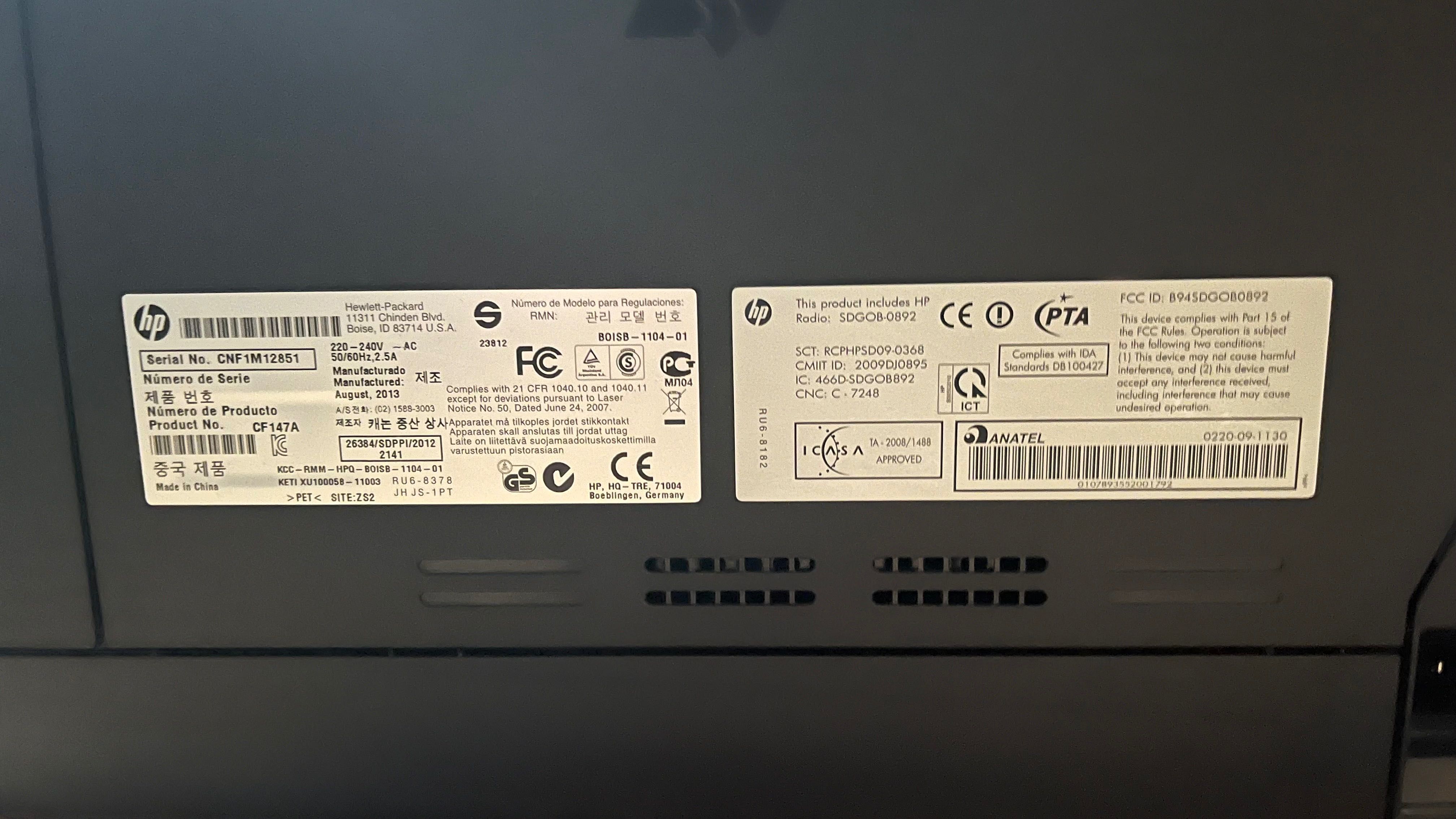 Drukarka Laserowa HP LaserJet Pro 200 color M251nw