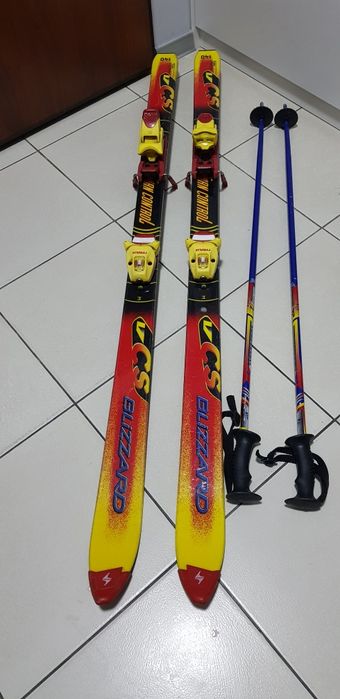 Narty Blizzard plus kijki+ buty narciarskie tecnica 23/274mm