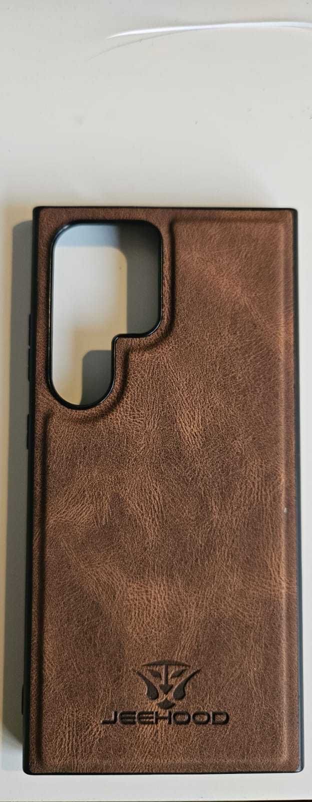 Capa Couro com porta documentos e cartões Samsung S24 Ultra