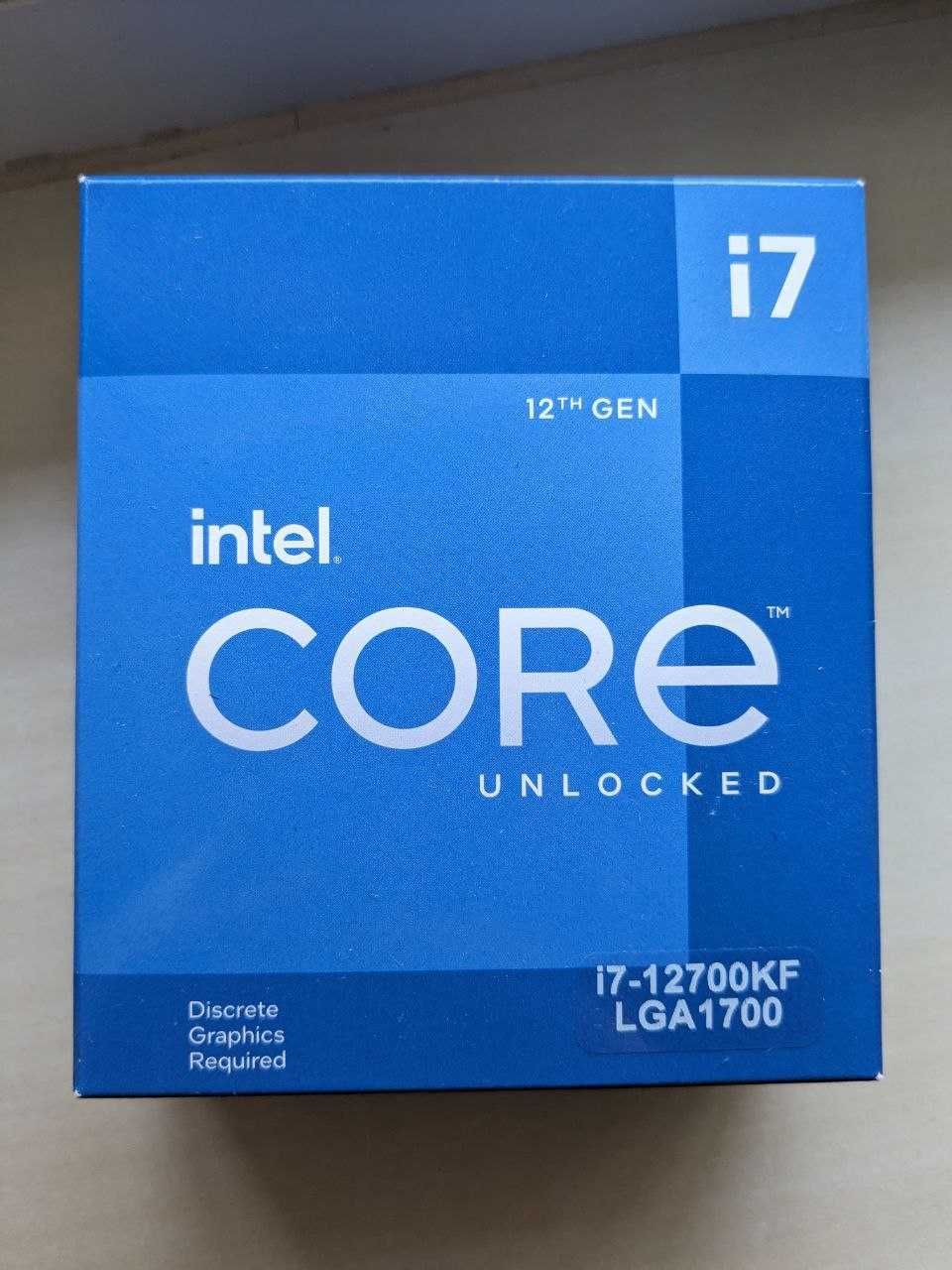 Intel Core i7 12700KF BOX (LGA 1700)