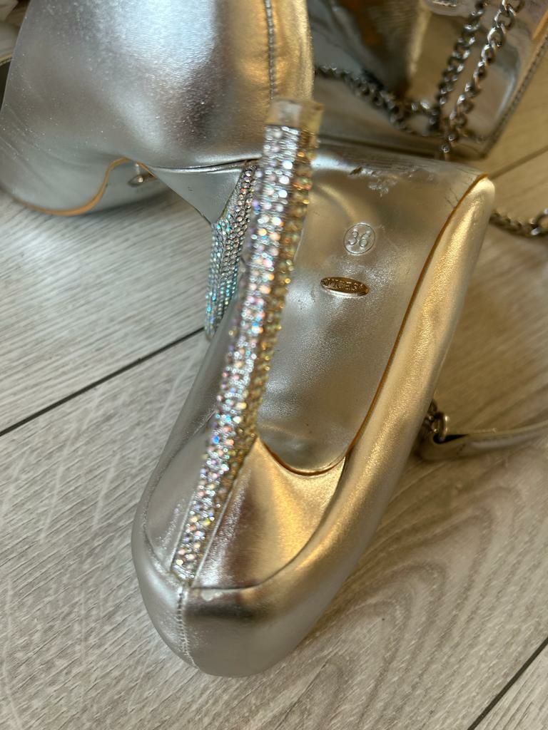 Buty szpilki 36 - obcas 10 cm.