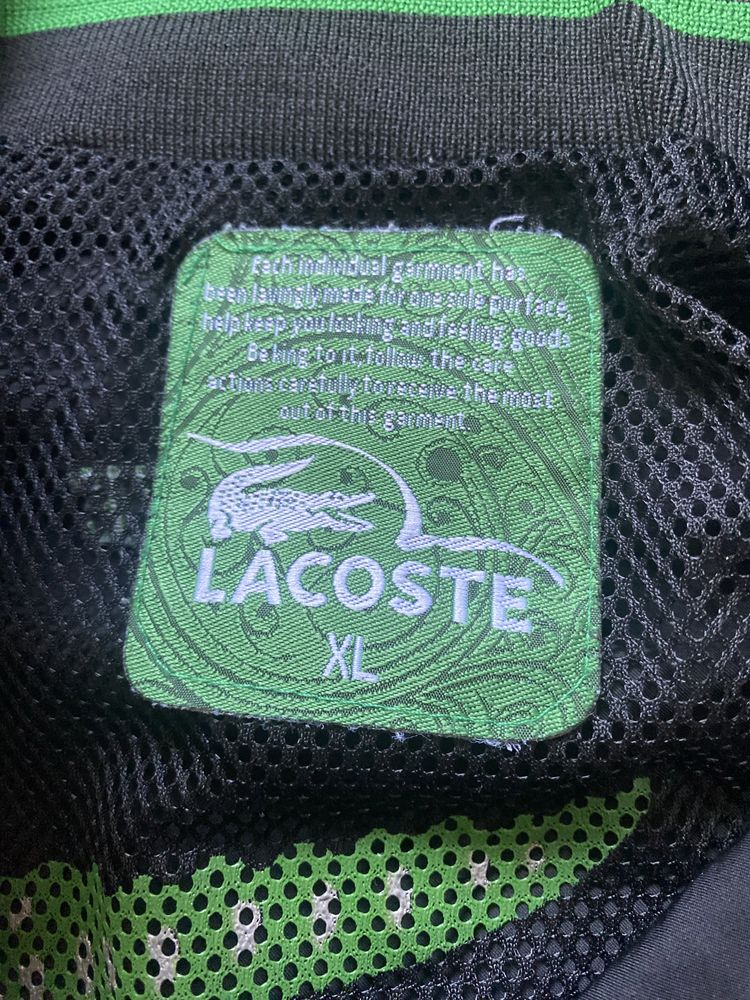 Kurtka czarna lacoste vintage