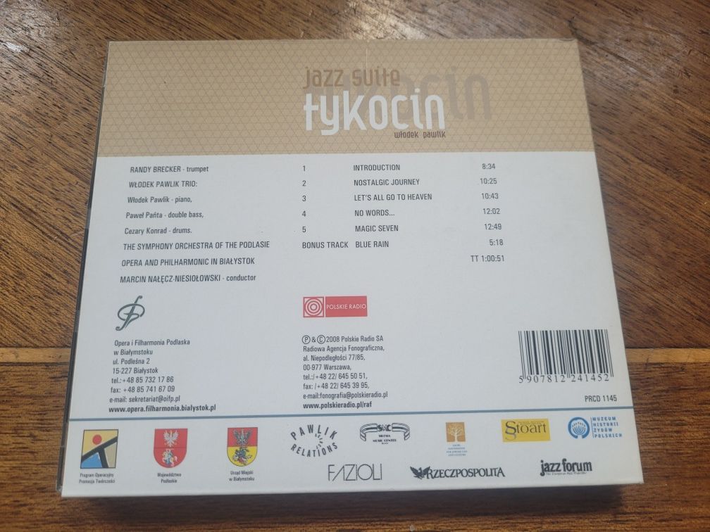 CD Włodek Pawlik Tykocin Jazz Suite 2008 Polskie Radio