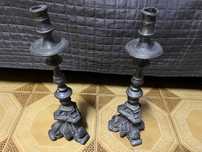 Suporte (2) de vela - Antiguidades
