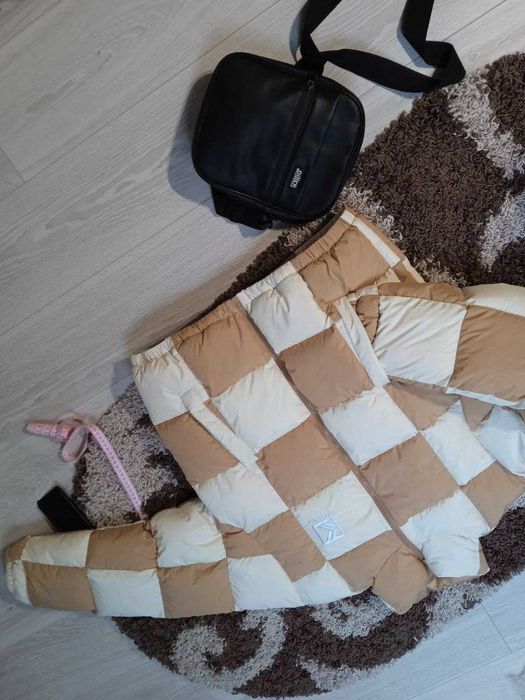 ОРИГІНАЛ Karl Kani multicolour Пуховик тепла куртка зимова Карл кані М