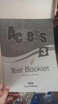 Access 3 test booklet тести з англійської