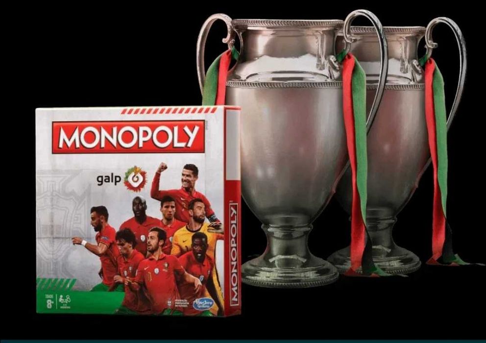 Monopólio galp seleção portugal com Cristiano Ronaldo
