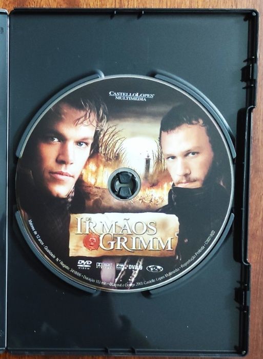 Os Irmãos Grimm - The Brothers Grimm - 2005 - DVD