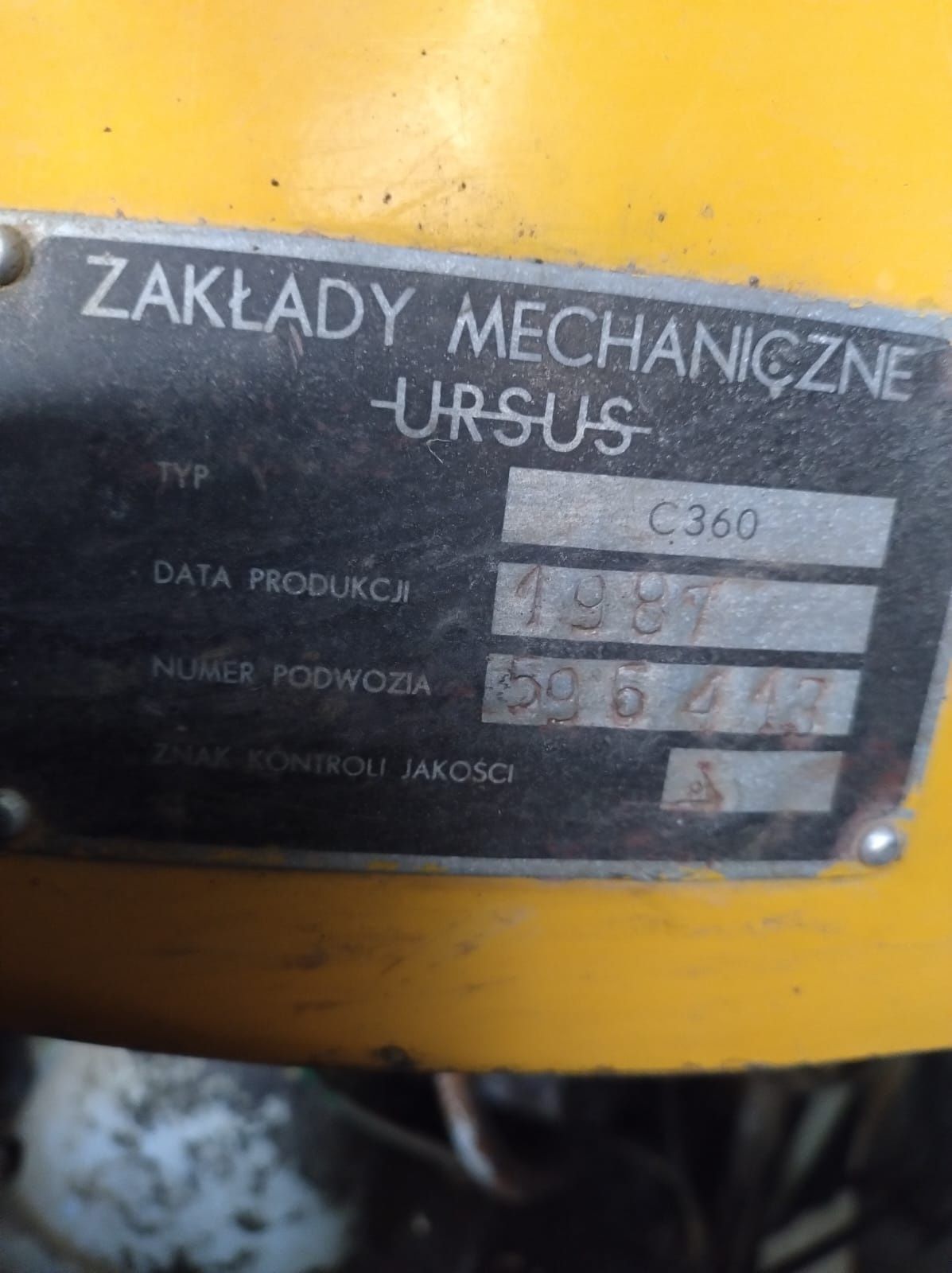 Ursus C-360, ciągnik
