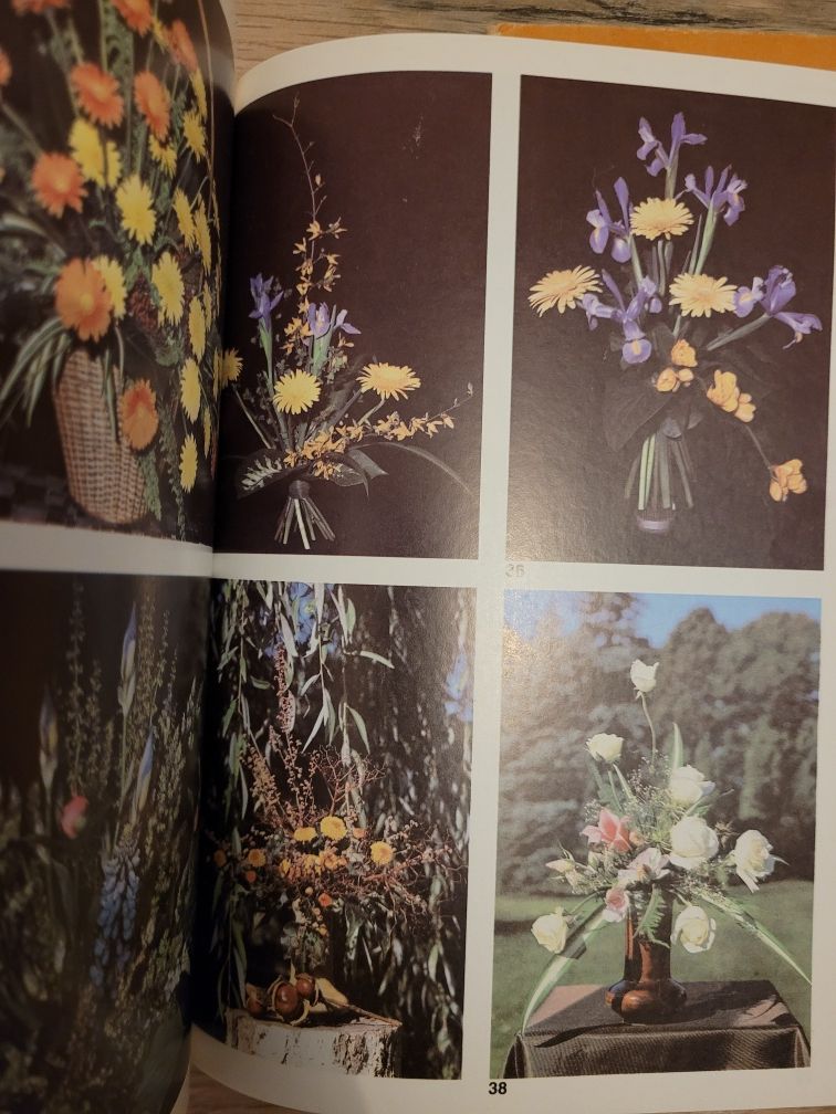 Zestaw 2 książek: Kompozycje kwiatowe oraz Kwiaciarstwo