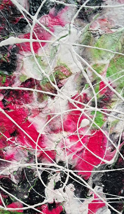 Atenção compre 3 pague 1 uma das pinturas abstractas expressionistas