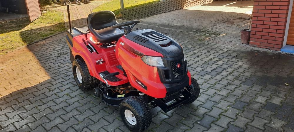 Traktorek kosiarka pług
