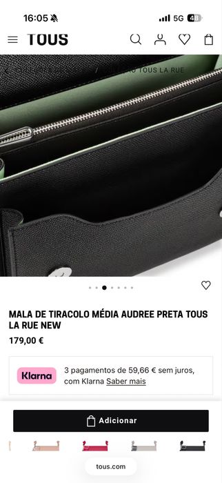 Bolsa da Tous preta