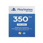 PlayStation Store PSN 350 PLN zł Klucz KOD PS5 PS4 PS3
