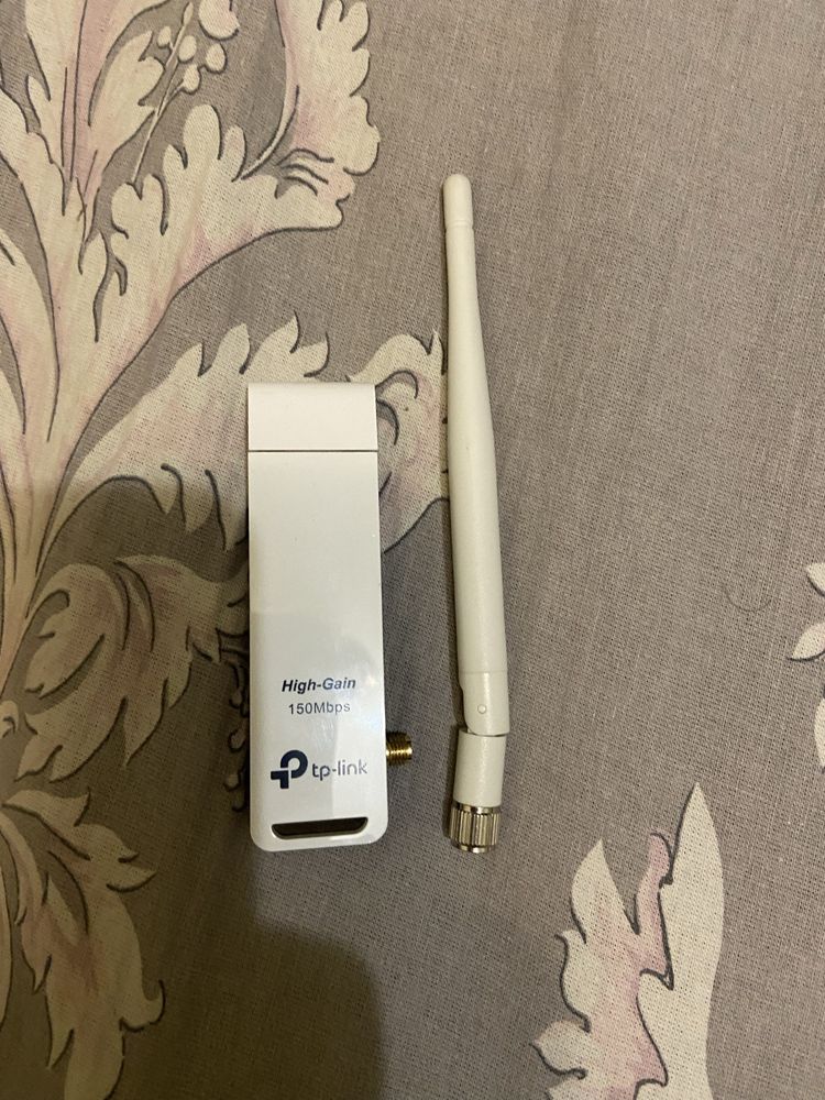 WIFI адаптер TP-Link TL-WN722N usb с антеной ,вай фай приемник