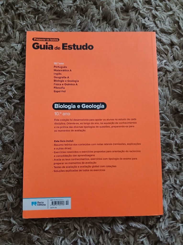 Livro "Guia de Estudos" Biologia e Geologia