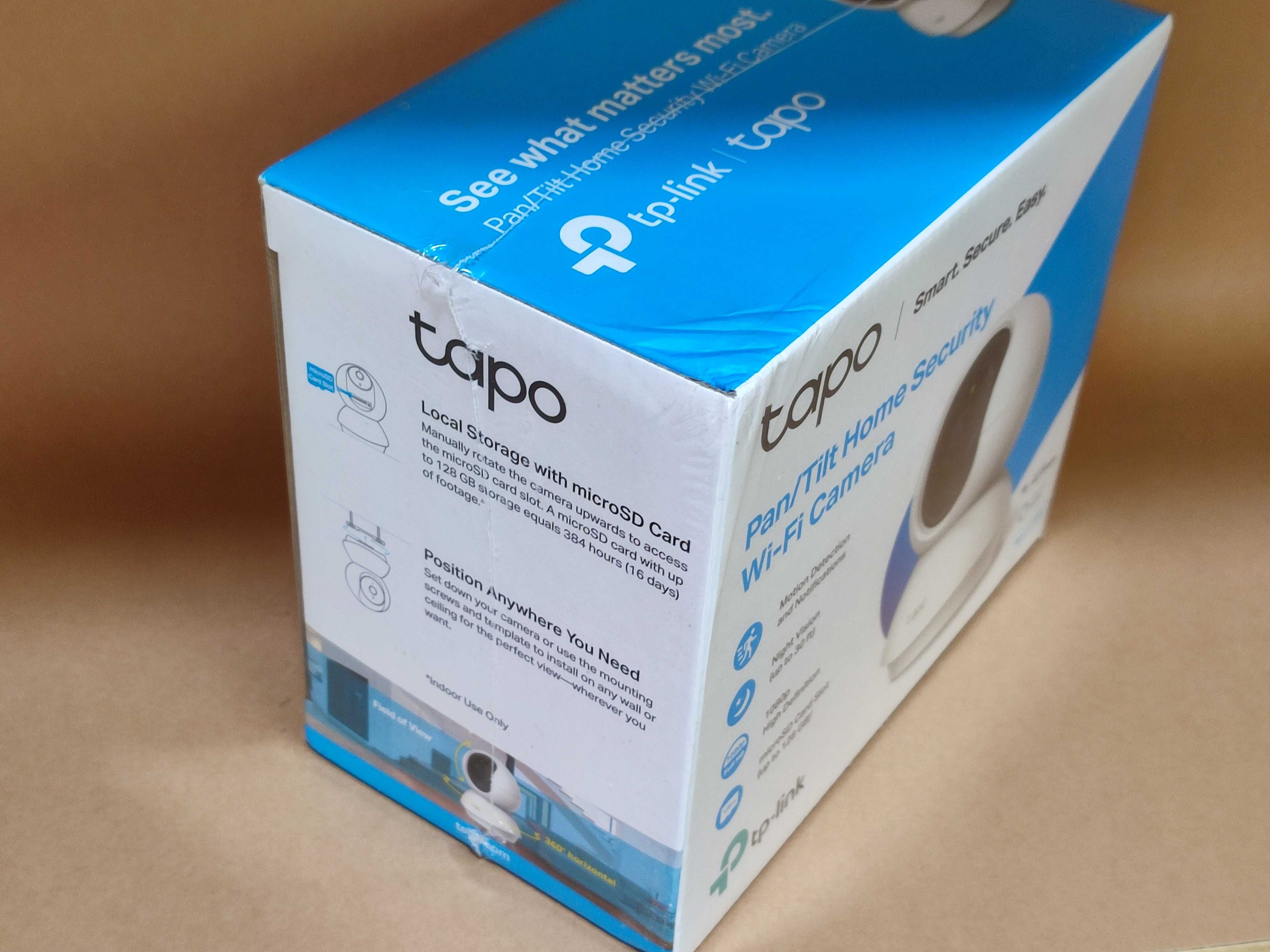 Tp-Link C200 Câmara de Segurança Doméstica Wi-Fi Panorâmica Pan/Tilt