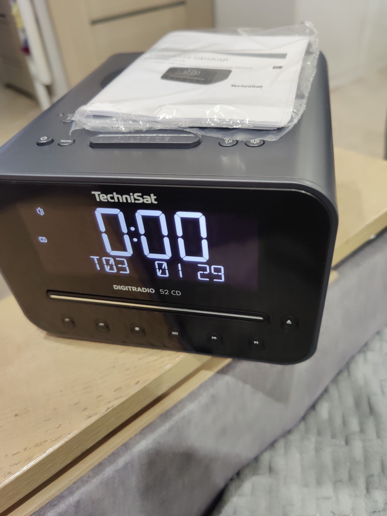 TechniSat DigitRadio 52 CD Radio sieciowe DAB+, FM