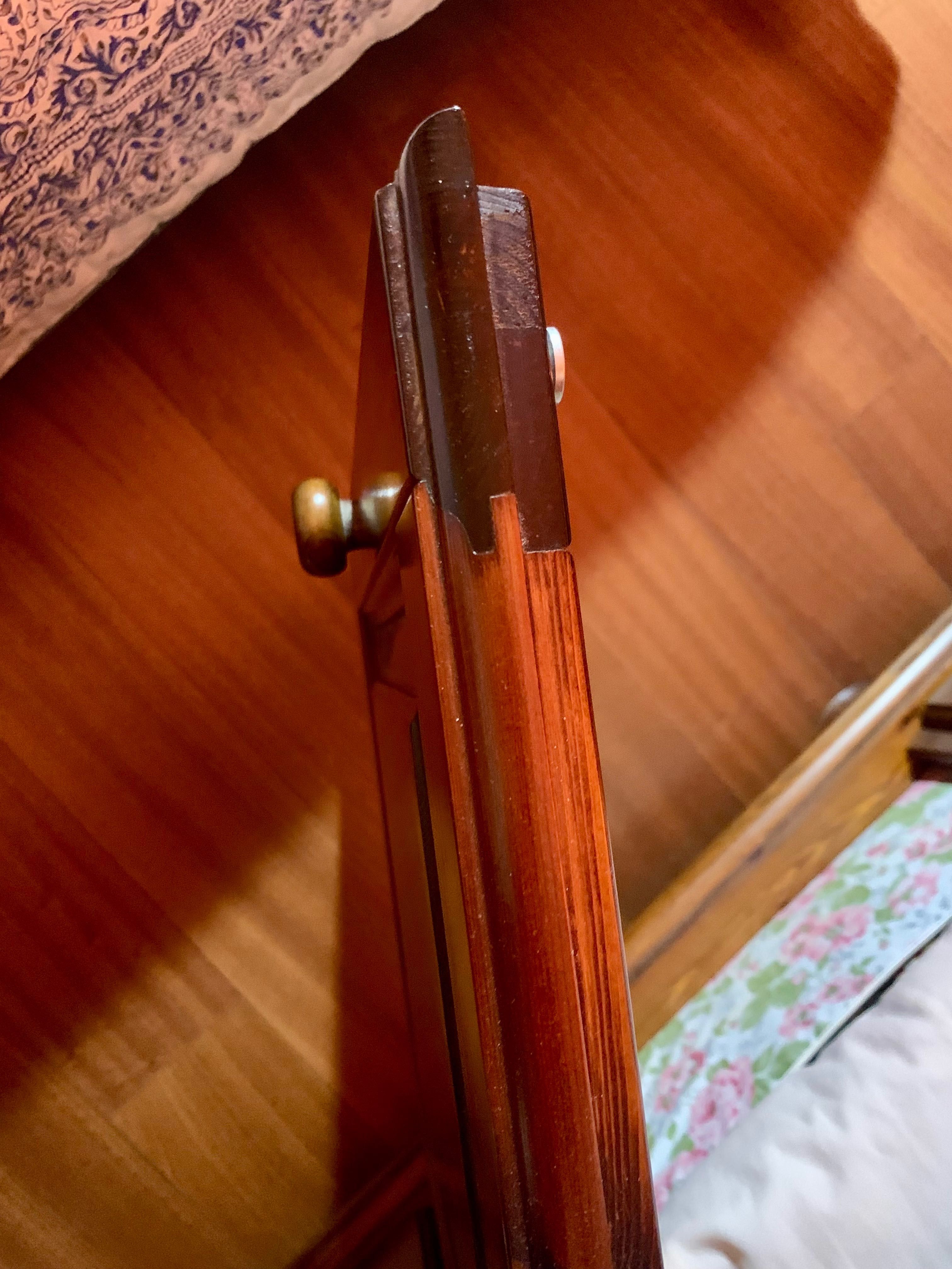 aparador, consola, grande, armário, móvel, madeira maciça, rústico