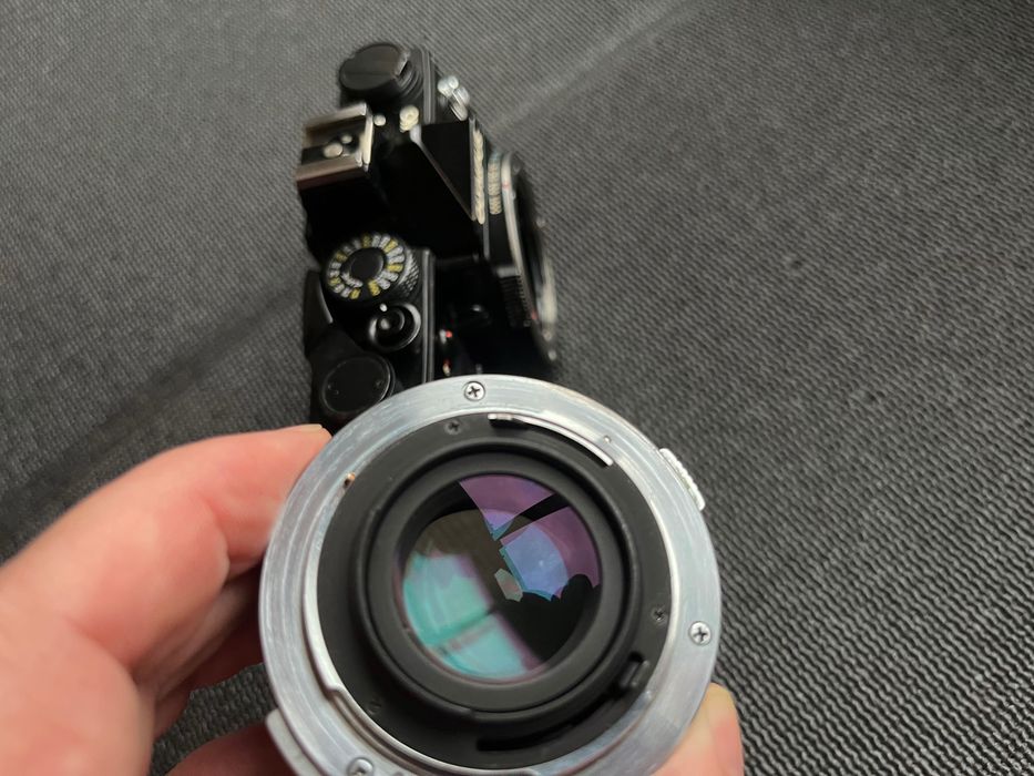 Olympus OM-1N + Zuiko Auto-W 24mm f/2 MC em Excelente Estado