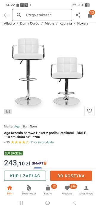 Sprzedam hoker obrotowy