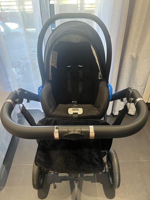 Wózek Paradise baby welurowy