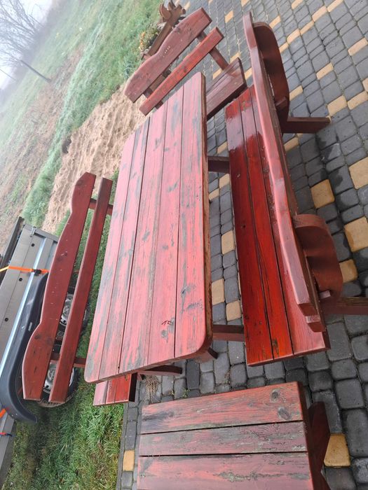 Meble ogrodowe komplet