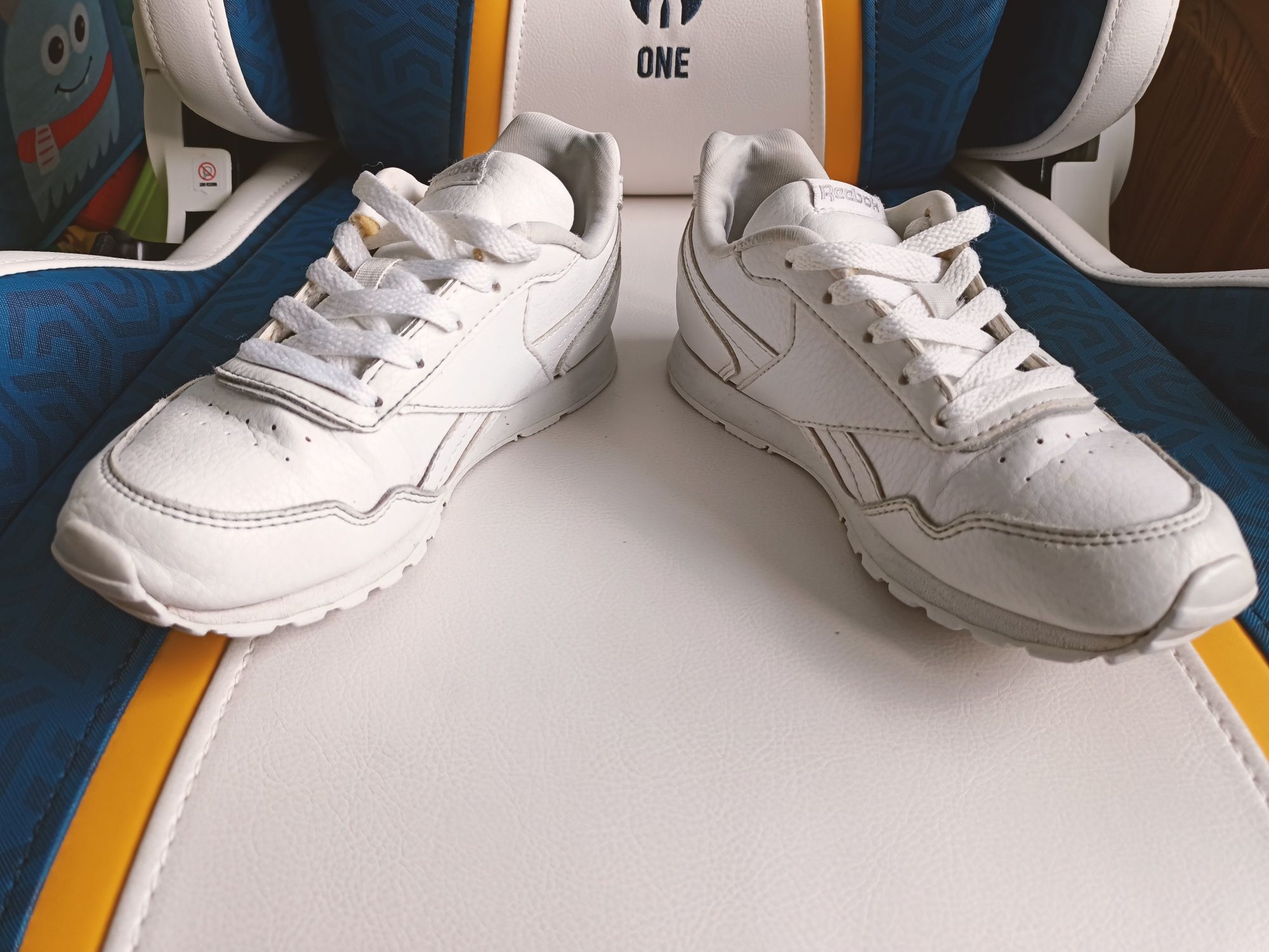 Rozm.32 REEBOK białe adidasy, buty sportowe wkł 20,5 cm