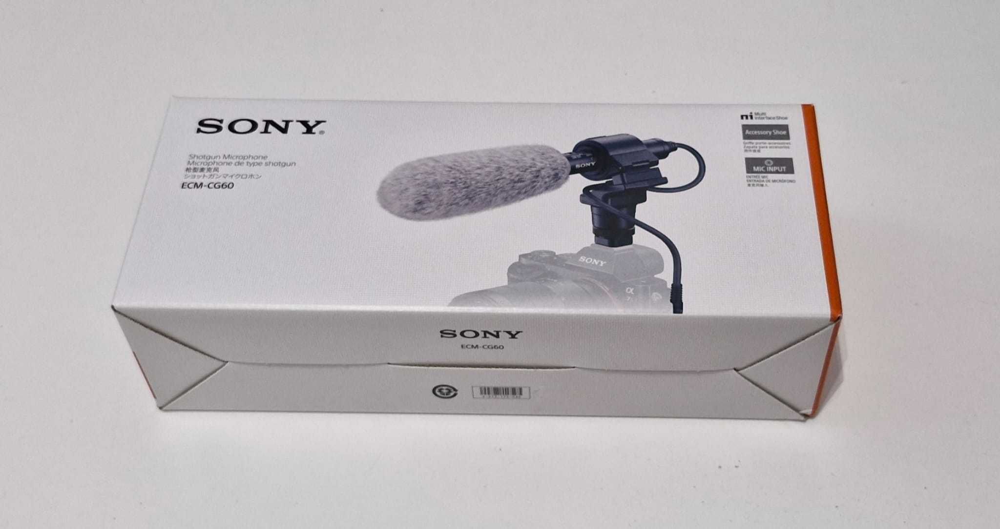 Mikrofon Sony Shogun ecm-cg60 Kierunkowy do Aparatu i Kamery Jak Nowy