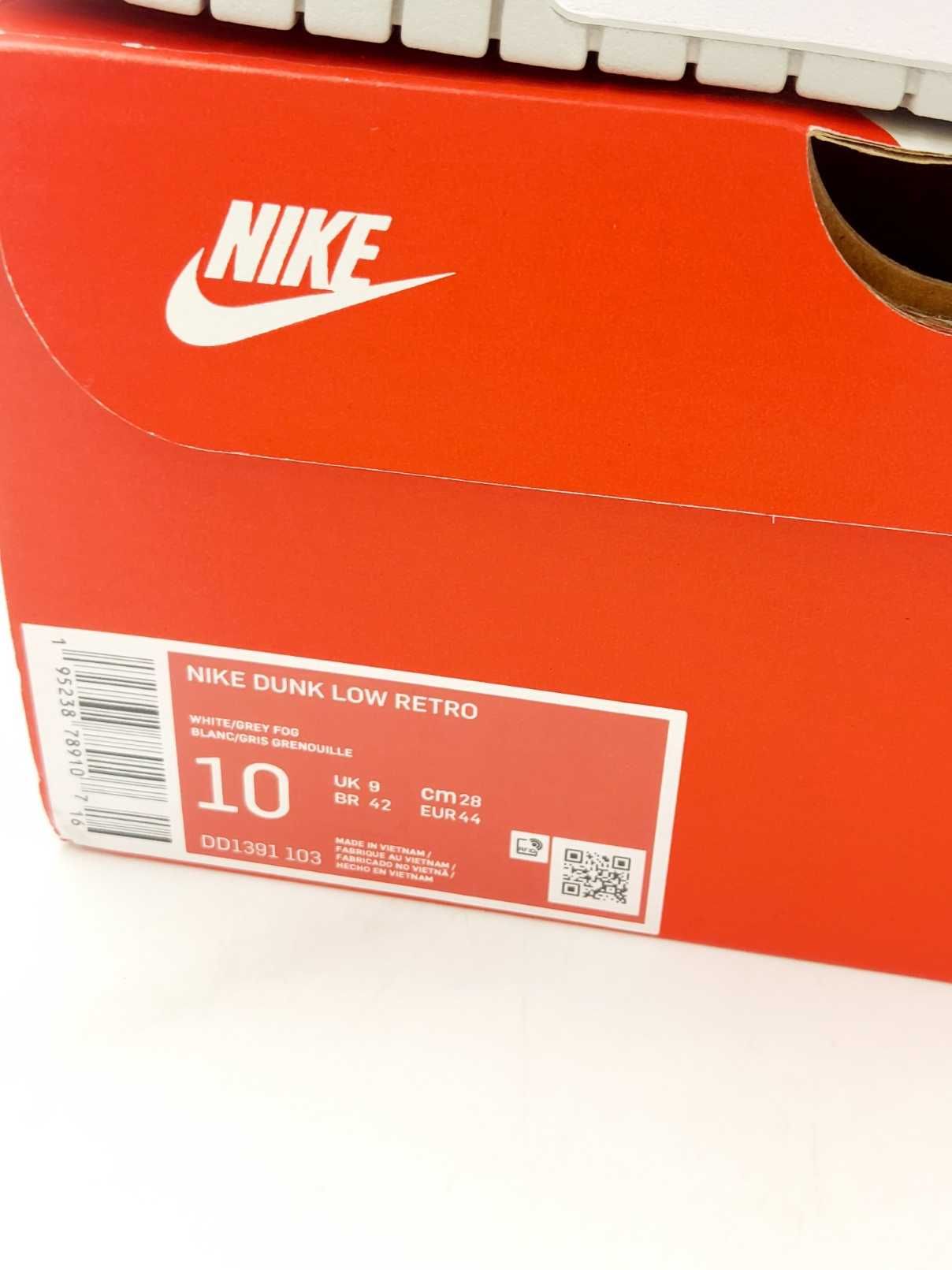 Nike buty męskie sportowe Dunk Low szare R.44 NI99L