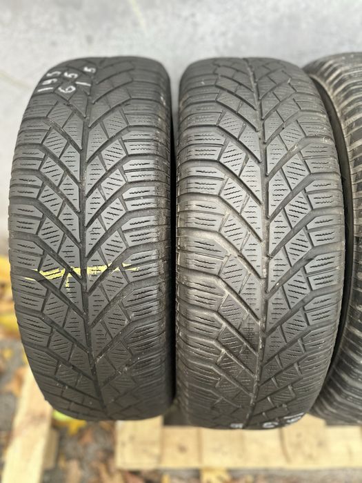 Продам пару зимових шин ,гуми Continental 195/65R15