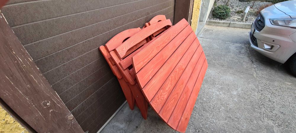 Meble ogrodowe drewniane składane .Super cena .Różne kolory.