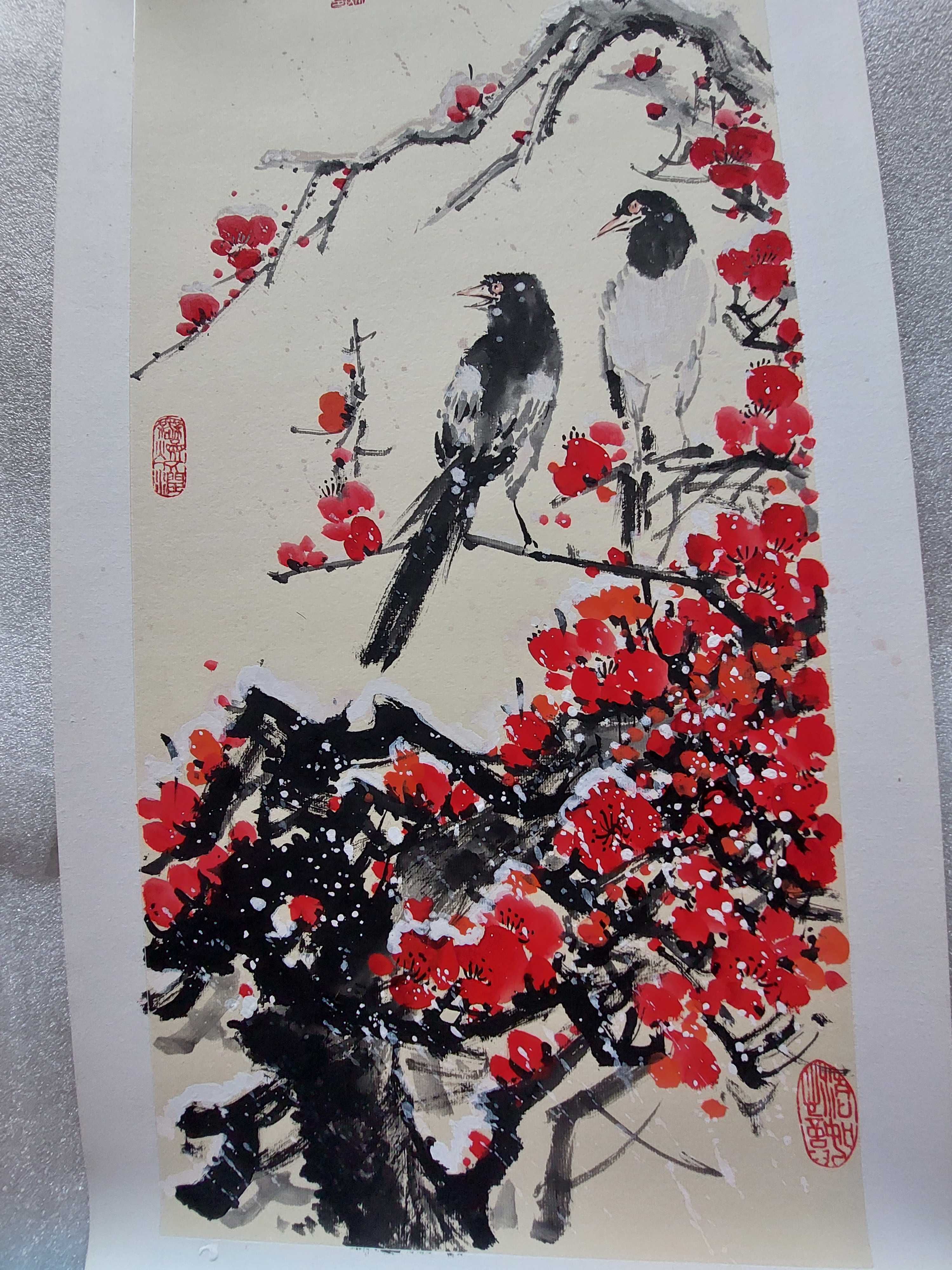Tela chinesa autentica para quadro