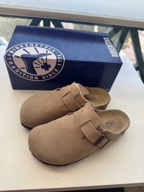 Birkenstock Boston Suede