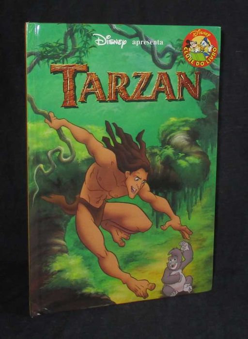 Livro Tarzan Clube Do Livro Disney