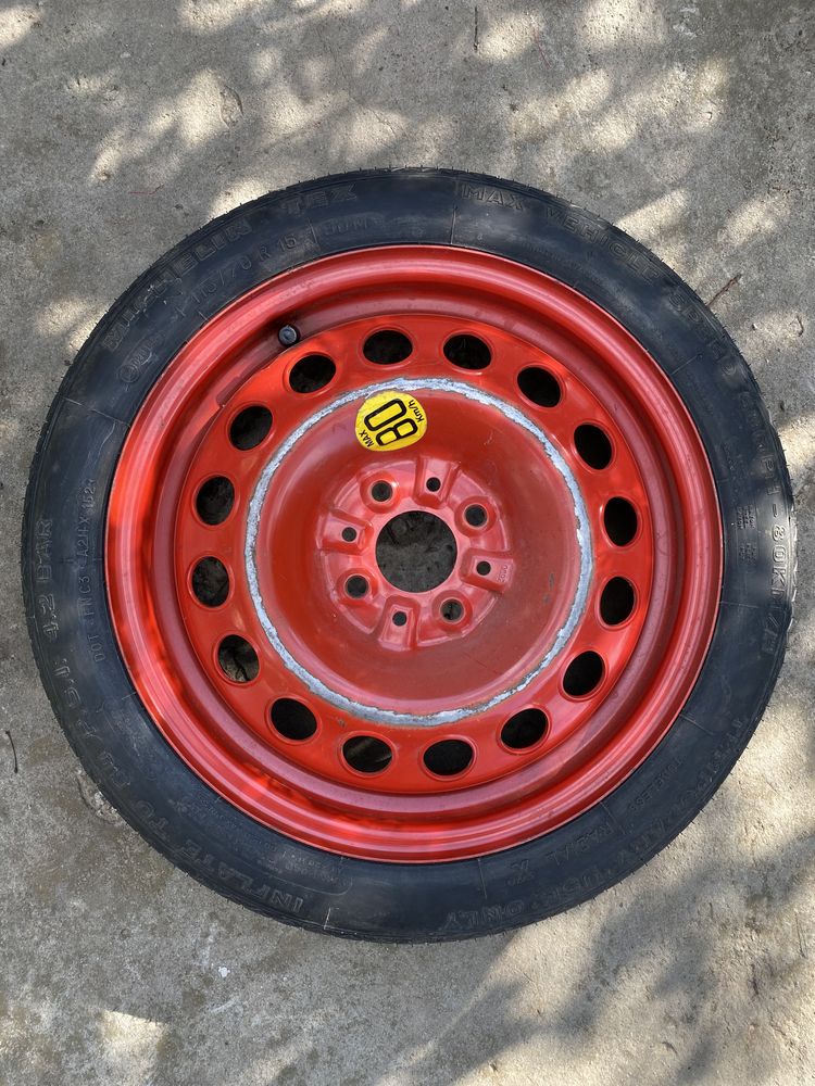 Колесо докатка запаска 115/70 R15