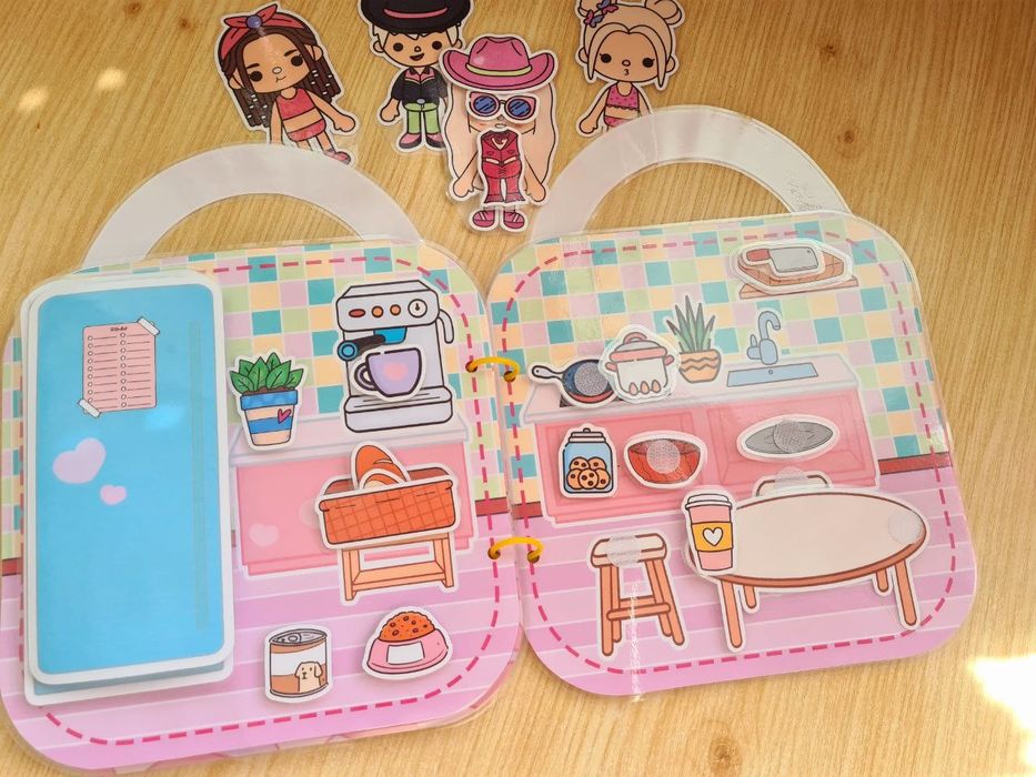 Книга Тока бока барбі, гра на липучках