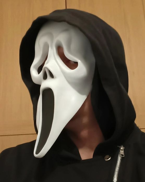Maska gumowa Ghostface Krzyk