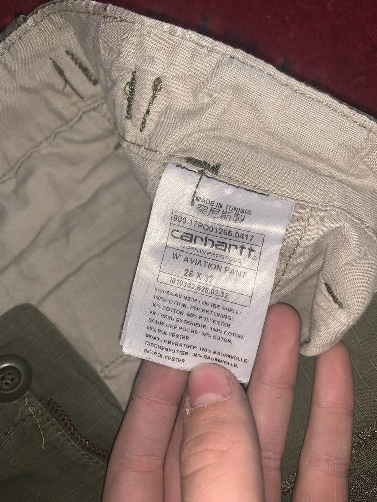 Карго штани carhartt