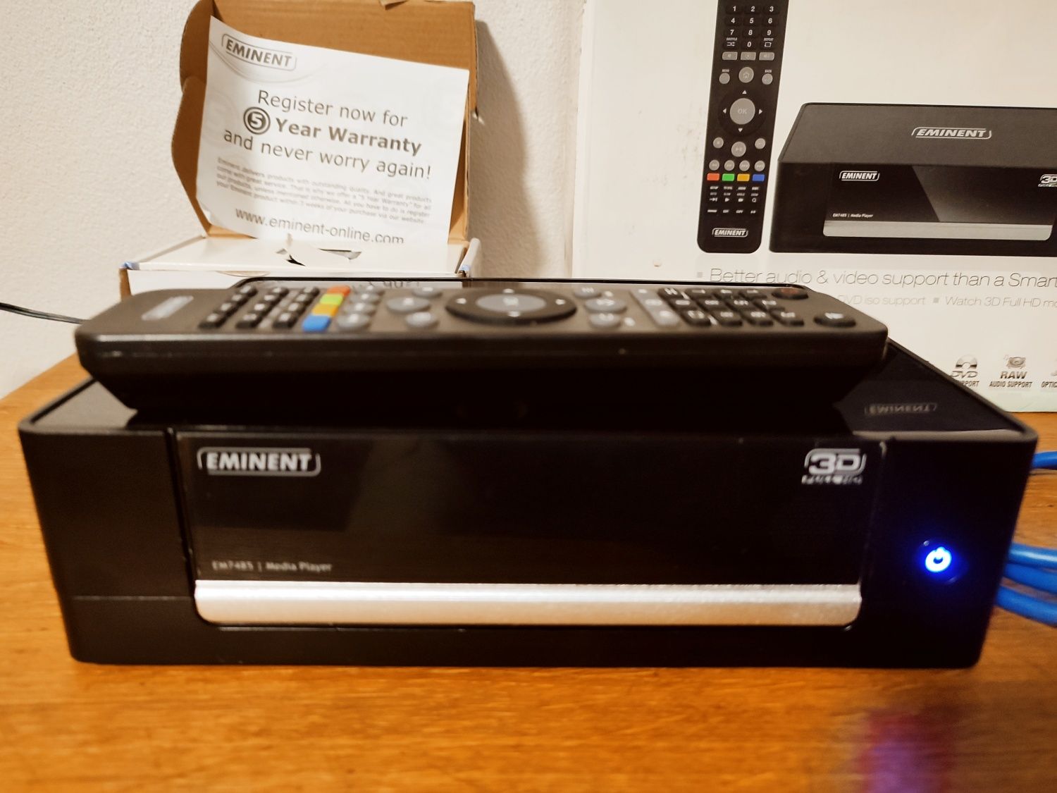 WYPRZEDAŻ! Odtwarzacz multimedialny Eminent Media Player