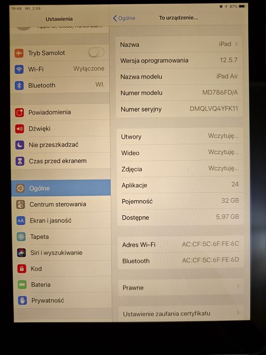 iPad Air WiFi 32GB