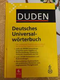 Duden - niemiecko niemiecki słownik - wydanie 6 - stan bardzo dobry