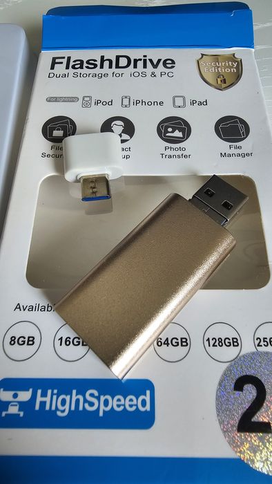 Флешка 2Tb USB накопитель накопичувач адаптер USB-C Apple Iphone