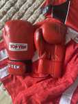 Rękawice TOP TEN AIBA 12oz + Stroje